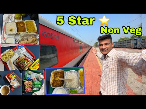 Bangalore Rajdhani Train With 5 Star Non Veg Food 🥘 || Din Ban Gaya Aaj 😍