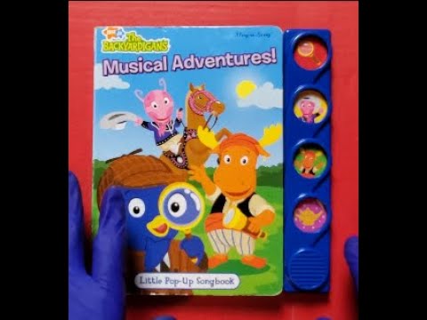 BACKYARDIGANS Musical Adventures Little Pop-Up Songbook by Howie's Book Cellar Kids Storytime Sound Books