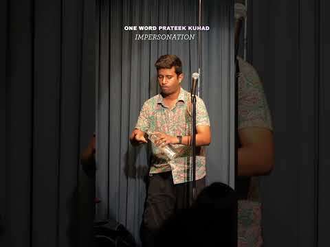 one word prateek kuhad impression
