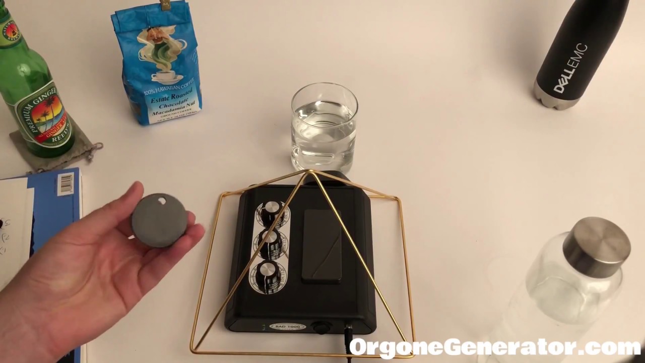 Orgone Generator ORGONITE RAD1000 Demo Manifestation - YouTube