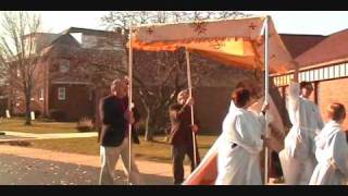 1 - Easter Sunrise Procession - Blessed Mary Angela Parish - Sunday,  April 12, 2009