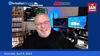 CHRIS ALLEN'S WEATHER UPDATE - 6:00 AM SATURDAY APRIL 8 sponsored by Ace Hardware Marketplace