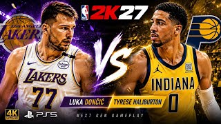 Lakers VS Pacers August 19,2026 NBA2K26