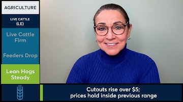 Live Cattle futures rose, and Feeder Cattle futures fell. 12/8/25