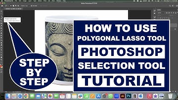 how to use polygonal lasso tool photoshop selection tools step by step tutorial #webgify we give job