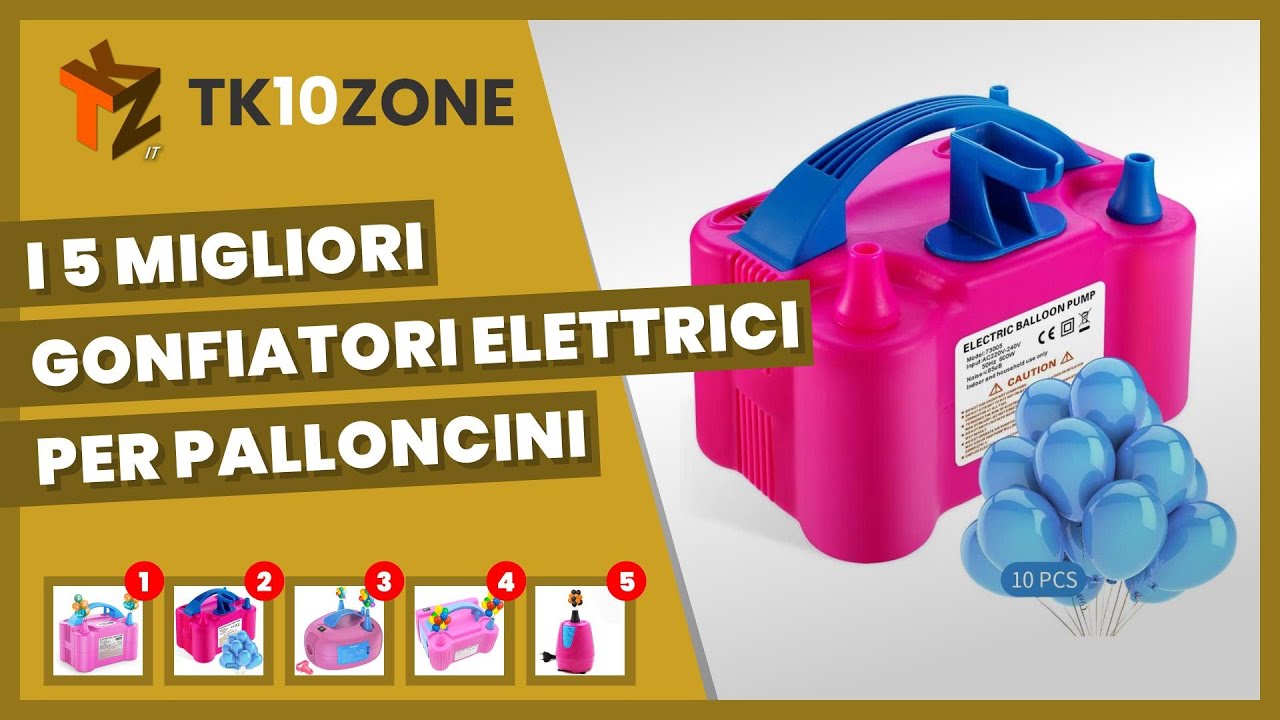 Gonfiatore per palloncini elettrico professionale