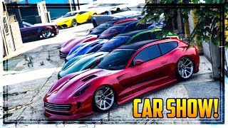 GTA 5 ONLINE CAR MEET LIVE (PS4) CRUISE // RACES // ROAD TO 1K // CHILL STREAM