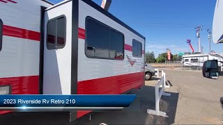 2023 Riverside RV Retro 210 Modesto  Sacramento  San Jose  Stockton  Turlock  Merced  Fresno