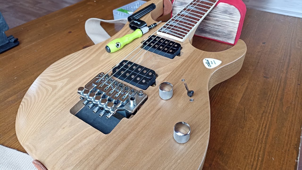 Электрогитара. Настройка мензуры. Попал на новый Флойд. - YouTube