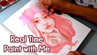 Real Time Watercolor Painting | Q and A