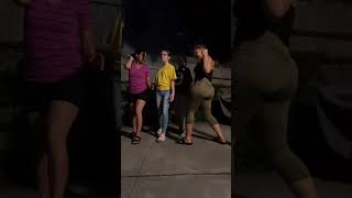 Dancing In The Backyard At Night