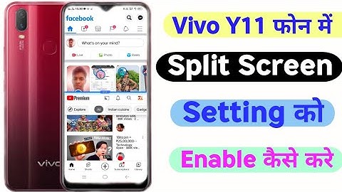 How To Use Split Screen On Vivo Y11 || Vivo Y11 Split Screen