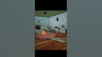 #shorts   HELLO NEIGHBOR ALPHA 1.5 FAN GAME OLD ROOM PICTURE #helloneighbor
