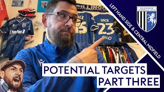 POTENTIAL TARGETS PART THREE: Left Hand Side & Central Midfield, 11-05-26