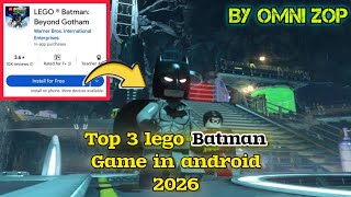 I found secret Lego Batman games on playstore || Lego Batman Legacy of the Dark Knight || Omni Zop