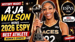 A'ja Wilson ESPY 2026, A'ja Wilson Best Athlete, ESPY Awards 2026, Best Athlete Women's Sports
