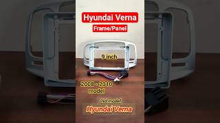 Hyundai Verna Android Frame panel - 9 inch ( old model). #caraccessories #hyundaiverna