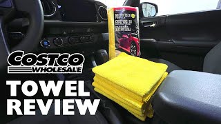 Costco Kirkland Microfiber Towel For Car Detailing In Depth Review