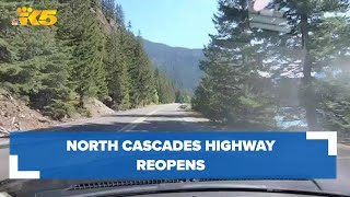 North Cascades Highway SR 20 re-opens after winter closure