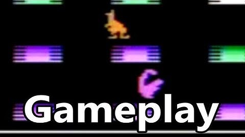 Quick Step Atari 2600 Gameplay