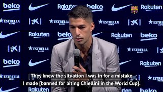 Suarez's emotional goodbye as he leaves Barcelona after 7 years