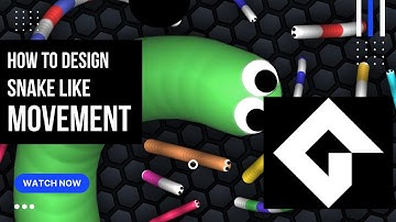 [ How To Make A  Snake🐍 Multiplayer Game ]  | 1.Snake Movement Prototype | GameMaker Studio 2