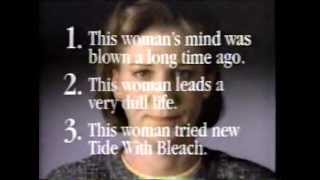 Tide Commercial Ad 1988
