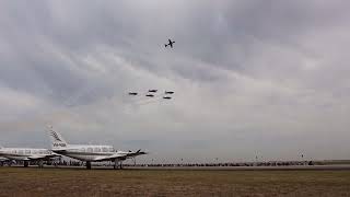 Clip: RAAF Roulettes at the 2023 Australian International Airshow (Saturday)