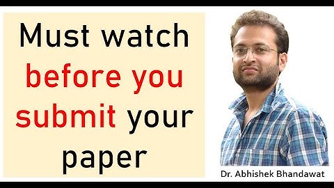 How to upload a manuscript (Tutorial)? Requirements.