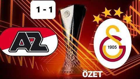 AZ ALKMAAR GALATASARAY MAÇ ÖZETİ UEFA AVRUPA LİGİ 5. HAFTA MAÇI #galatasaray