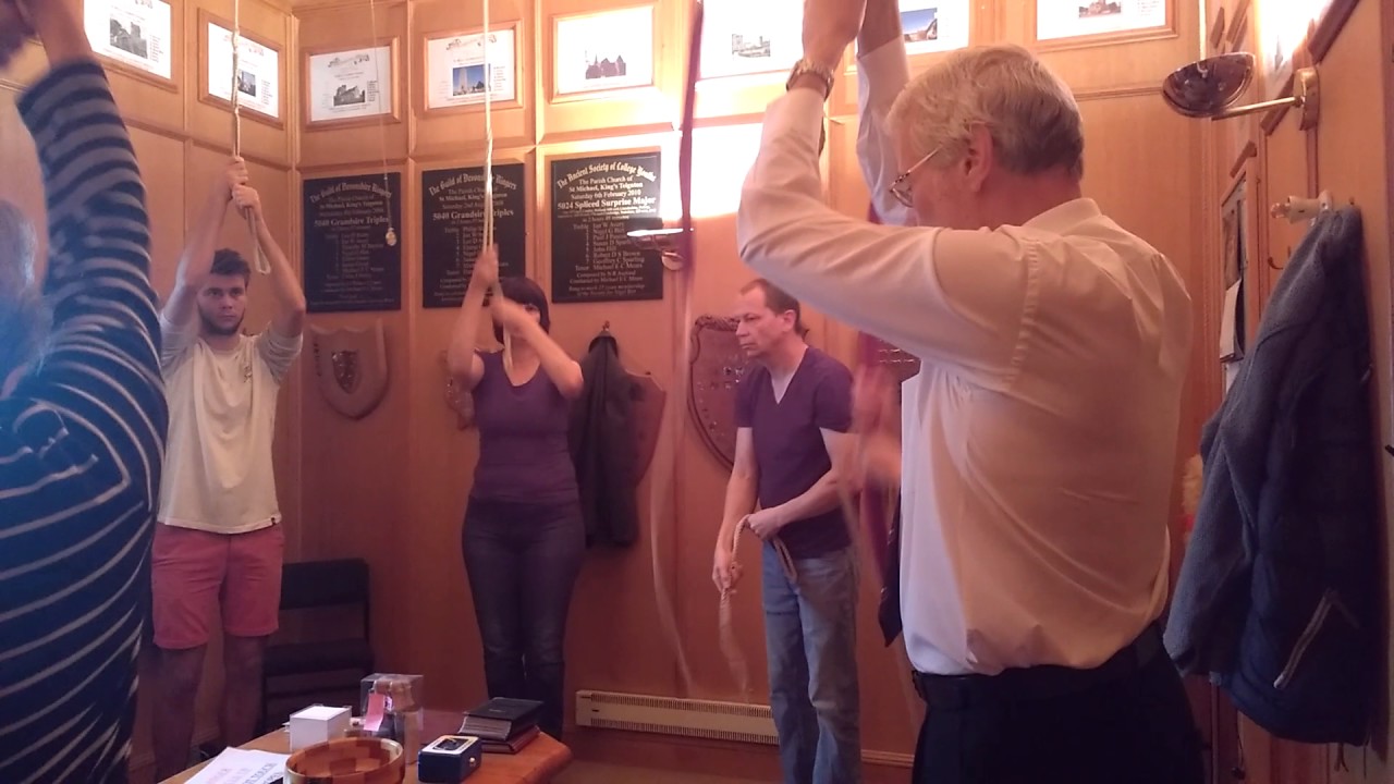 Bellringing at Kingsteignton(Half Muffled peal 13th Nov 2016)