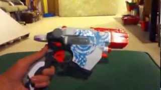Nerf Vortex Proton Repaint Firing Test