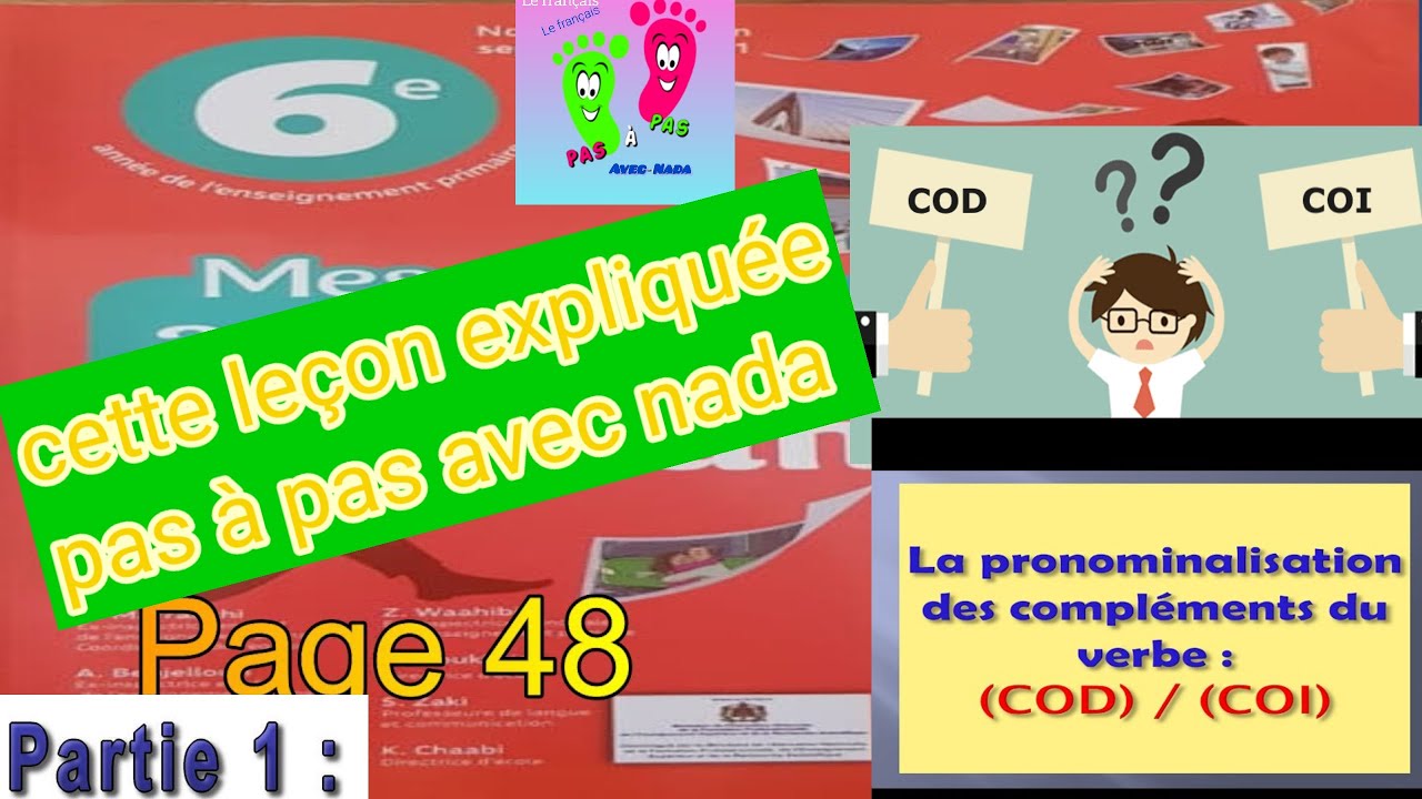 COD#et COI #facilement expliqués#Révision essentielle pour#l’examen local#mes apprentissages page48