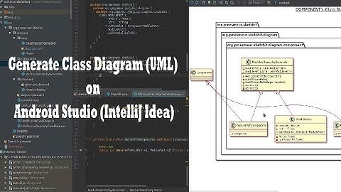 How to Generate Class Diagram (UML) on Android Studio (IntelliJ Idea)