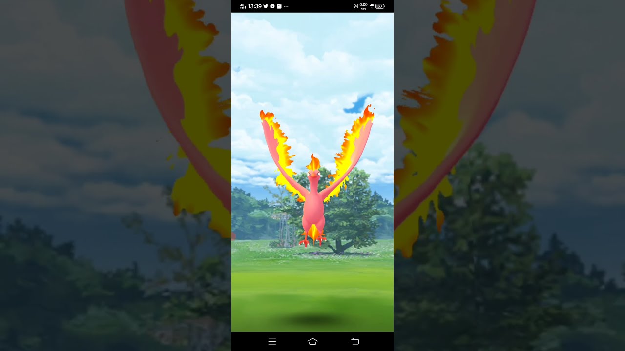 Catch Shiny ✨ moltres in raid day in Pokémon Go 🔥|