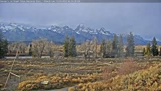 SeeJH.ai: Dornan's Sunset Timelapse in Grand Teton National Park - November 5, 2025