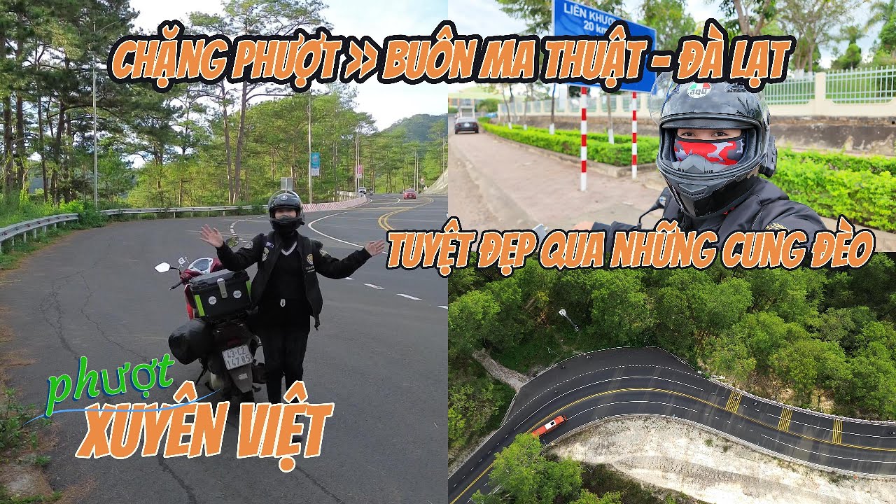 PHƯỢT XE MÁY -Kinh nghiệm đi từ Buôn Mê Thuột – Đà Lạt - Quốc lộ 27 những cung đường đèo huyền thoại