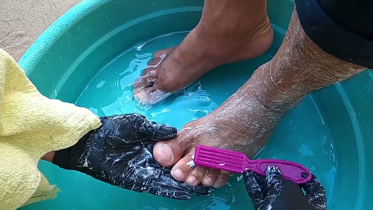 pedicure para caballero 