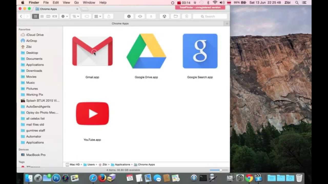 google apps on mac