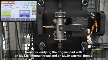 A Dual STH Thread Verification Station Checking Injector Bodies