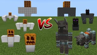 : All Iron Golems vs All Ravagers
