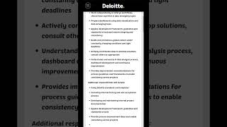 Direct test opportunities |Data Analyst roles| Cognizant |Deloitte |Don't miss