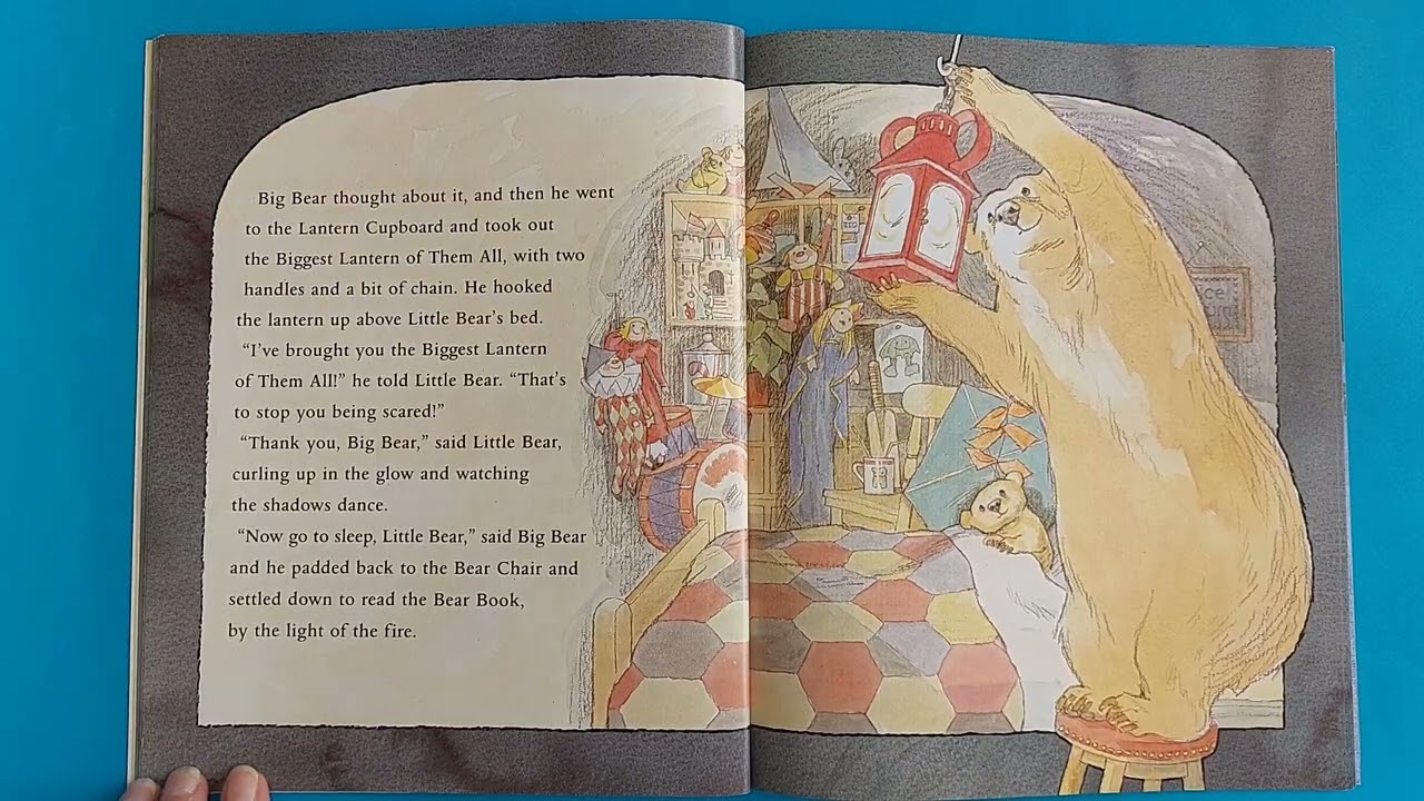 Kids Read Aloud Books: Can't You Sleep Little Bear by Martin