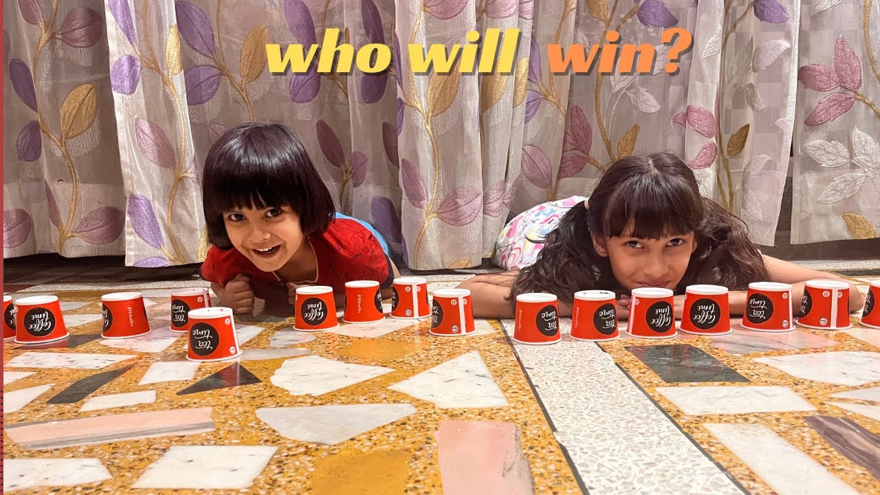 Pihoo And Mahi Playing Games With Paper Cups Kids Activities With pihoo-and-mahi-playing-games-with-paper-cups-kids-activities-with