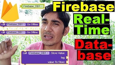 What is Firebase real time data base hindi thunkable, makeroid, kodular, appybuilder?