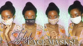 Face Mask Try on Haul - Where To Buy Pretty Face Masks!