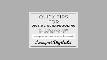 How to Add Photos and Shadows to Vintage Frames in Photoshop and PSE