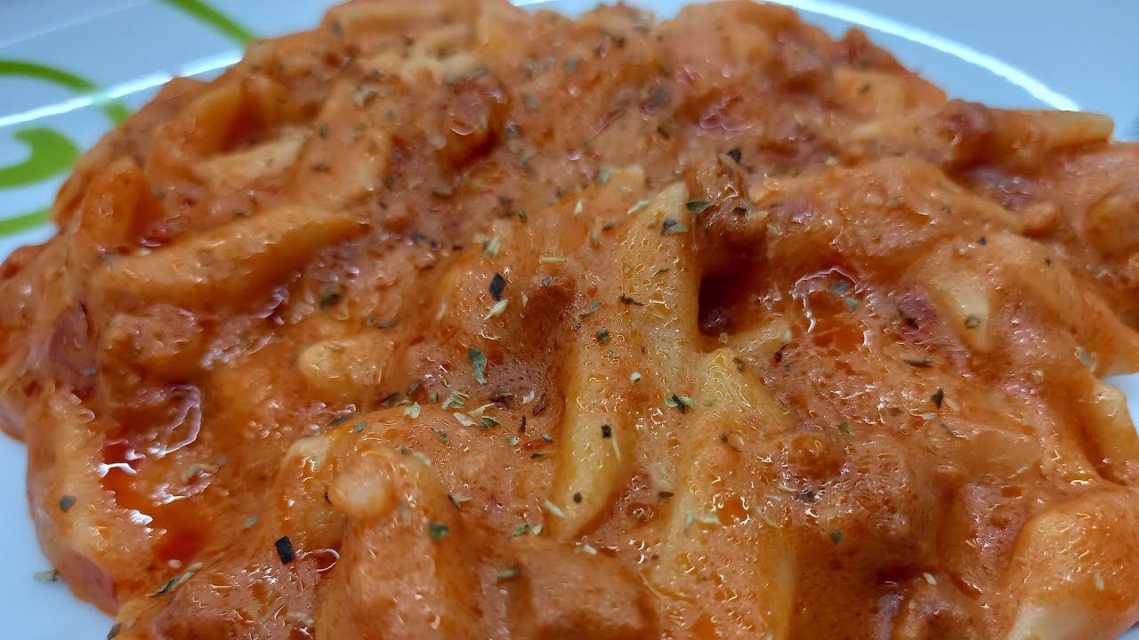 Macarrones con chorizo en mambo 