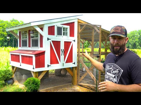 My Chicken Coop Walkthrough Tour With MUST HAVE Features!