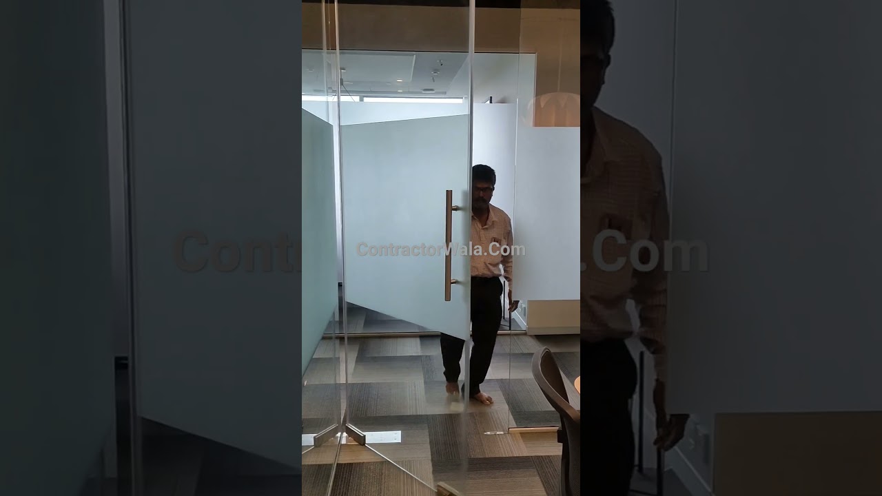 Toughened Glass Door Office Door Pune 